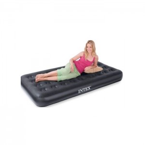 Intex Tek Kişilik Elektrikli Pompalı Tek Katlı Şişme Yatak (67794)