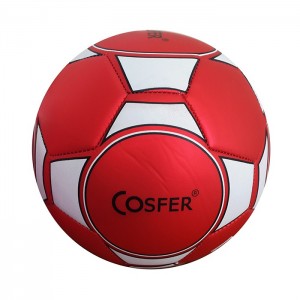 Cosfer Dikişli Futbol Topu Kırmızı No:5