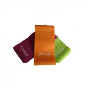 Cosfer- C2454 ( Hafif & Orta & Yüksek ) 3,Lü Pilates Bant Seti