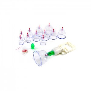 Cosfer 12 Parça Hortumlu Kupa Çekme Masaj Aleti (Cihazı) - C7841