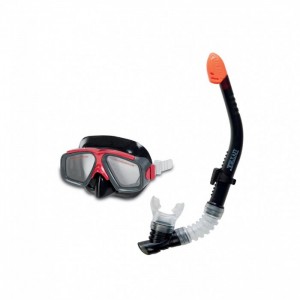 INTEX ŞNORKEL & MASKE SET (SİYAH)