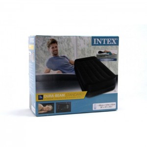 INTEX ELEKTRİKLİ DURA-BEAM YATAK (99x191x42CM) Fiber-Tech