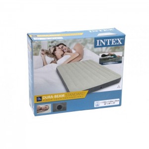 INTEX TEK KAT ŞİŞME YATAK QUEEN DELUXE (152x203x25CM)