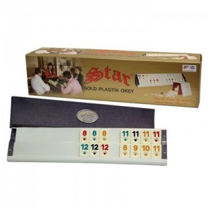 Star Gold Plastik Okey Takımı