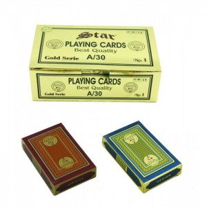 Star Gold Series A-30 Oyun Kağıdı Düzine