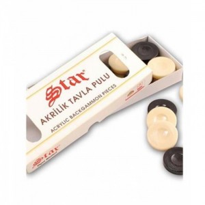 Star Tavla Pulu Akrilik Büyük Boy