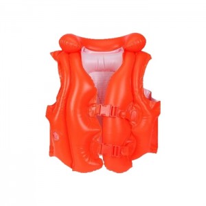 INTEX YAKALI KIRMIZI YELEK 50x47CM