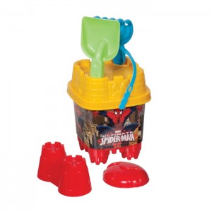 SPIDERMAN KÜÇÜK KALE KOVA SET