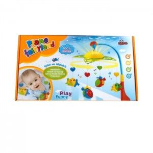 KUTULU PİLLİ MÜZİKLİ IŞIKLI DÖNENCE