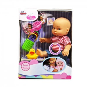 392S-LD9501C KUTULU AKSESUARLI 4 SESLİ 26CM BEBEK