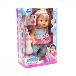 392S-LD9706A KUTULU ALTINI ISLATAN BEBEK 12 INCH SESLİ