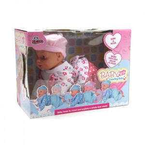 307F-3322-6 KUTULU EMEKLEYEN BEBEK 13 INCH