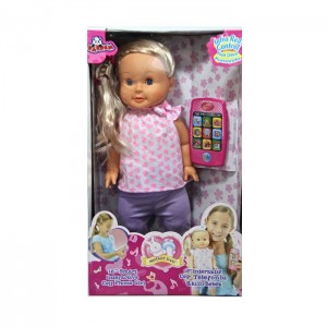 16311-S KUTULU MİLA BEBEK CEP TELEFONLU AKILLI 16