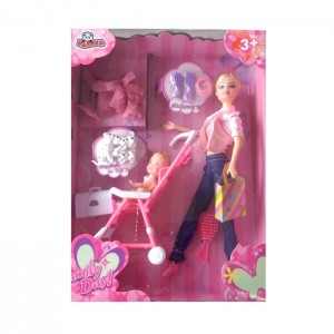 38160 KUTULU 11.5INCH AKSESUARLI PUSETLİ BEBEK