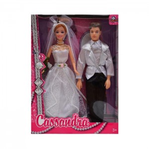 66196-BB KUTULU GELİN-DAMAT BEBEK