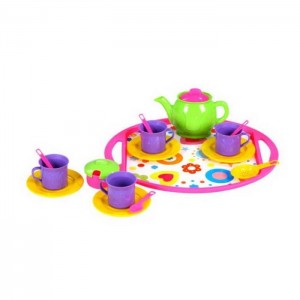 0341 TEPSİLİ ÇAY SETİ