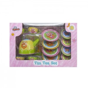 41063/55/07 KUTULU METAL ÇAY SET 15 PCS