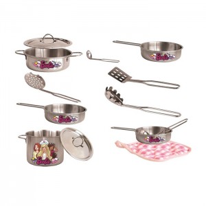 20584S/96434BB KUTULU 11PCS PASLANMAZ ÇELİK TENCERE