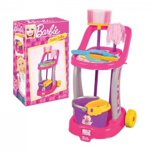 01970 BARBIE TEMİZLİK ARABASI