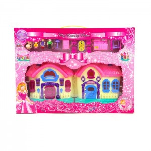 B938A KUTULU IŞIKLI SESLİ AKSESUARLI 13PCS BEBEK EV