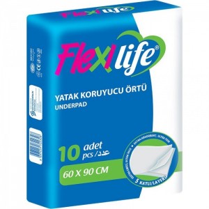 FlexiLife Yatak Koruyucu Örtü 60x90 cm 10'lu